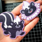 Happy Skunk Vinyl Sticker