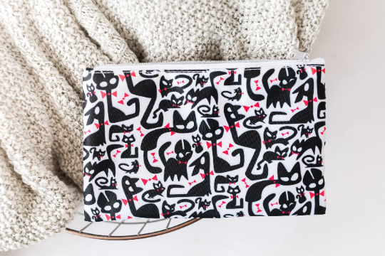 Cat Zipper Pouch