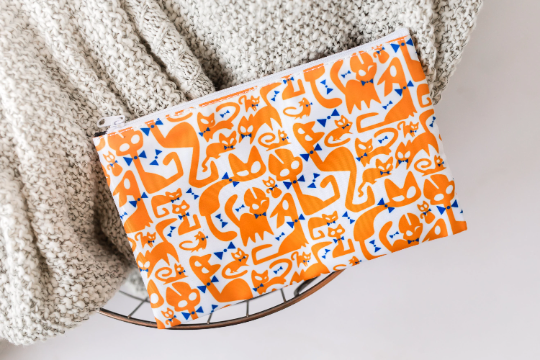 Cat Zipper Pouch