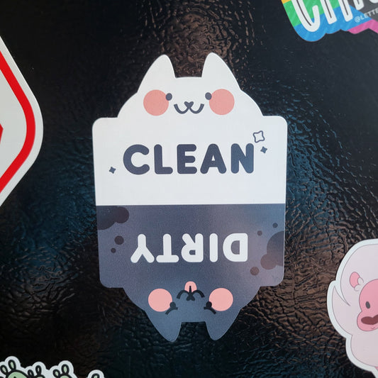 Cat Dishwasher Magnet