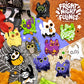 Fright Night Felines Series 2 Enamel Pin Mystery Bags