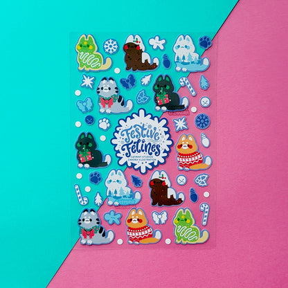 Collaboration Cat Sticker Sheets