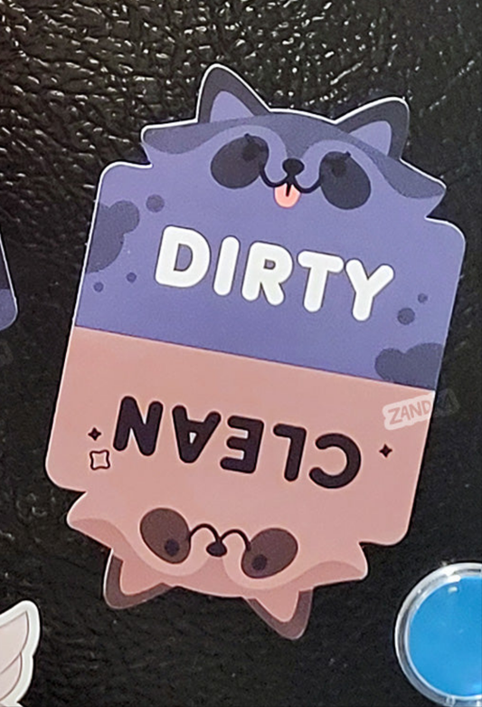 Raccoon Dishwasher Magnet