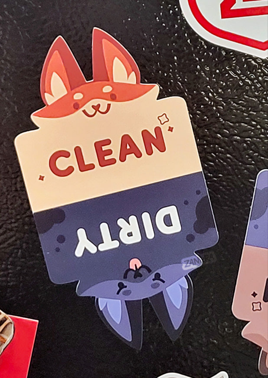 Fox Dishwasher Magnet