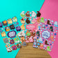 Collaboration Cat Sticker Sheets
