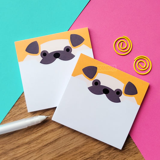 Chomp Pug Post-It® Sticky Note Pad