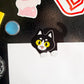 Climbing Cat Magnet - Tuxedo