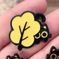 LEFTOVERS Autumn Leaf Cat Pin - Harvest