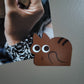 Brown Tabby Cat Mini Magnet Set