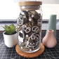 Pastry Cats Glass Cup with Bamboo Lid (US ONLY)