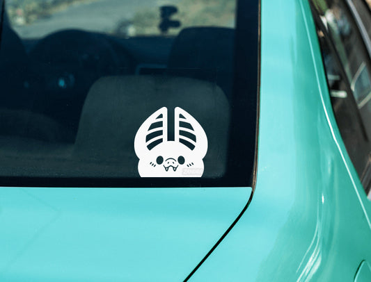 Peeking Bat Vinyl Decal