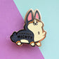 Tiny But Mighty Corgi Enamel Pin