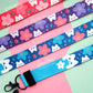 Cherry Blossom Cat Lanyard